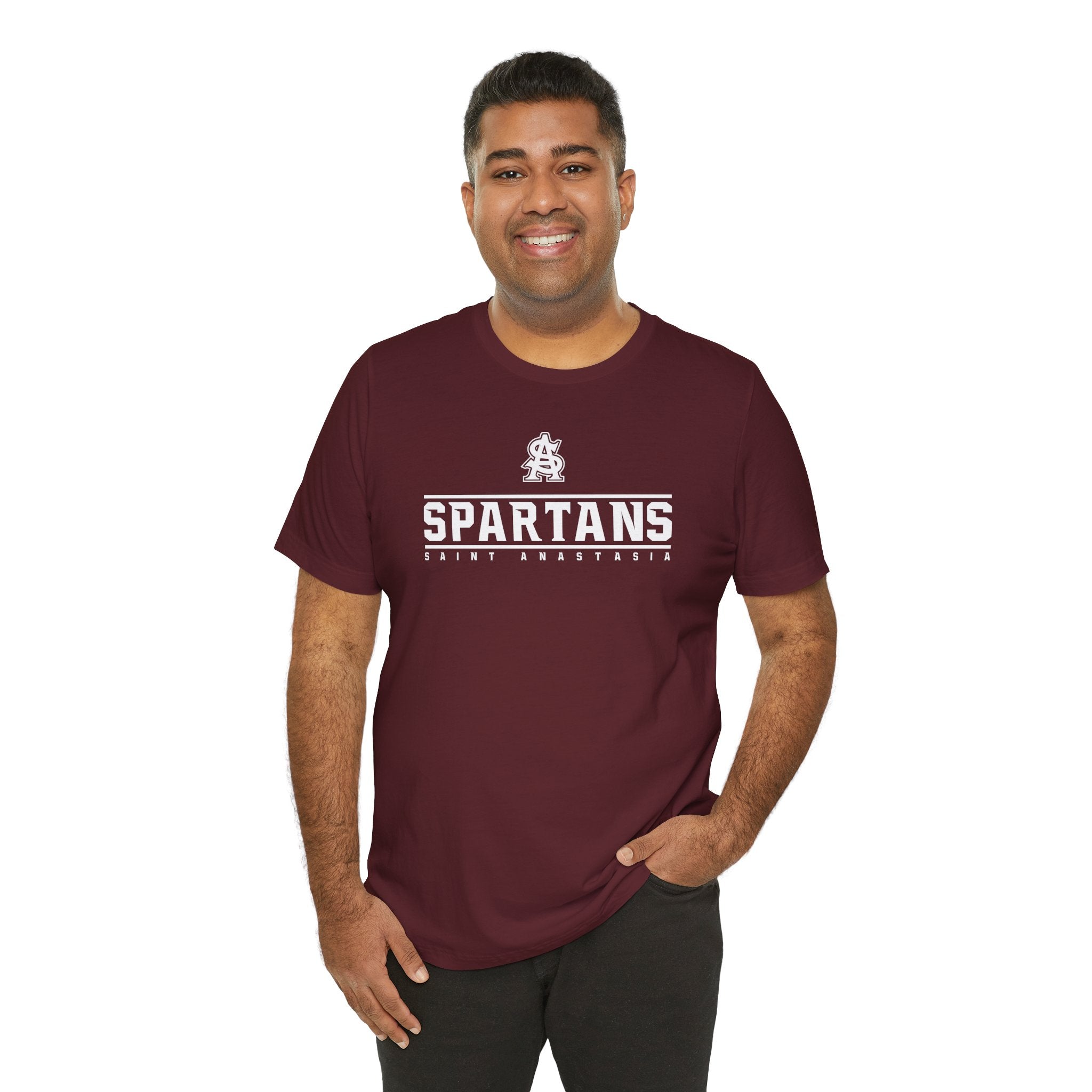Saint Anastasia Spartans Tee - Spartan Nation