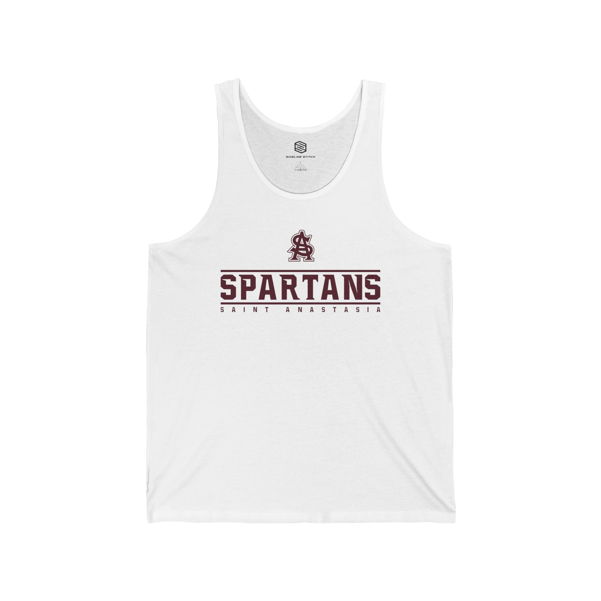 Saint Anastasia Spartans Unisex Jersey Tank - Spartan Nation