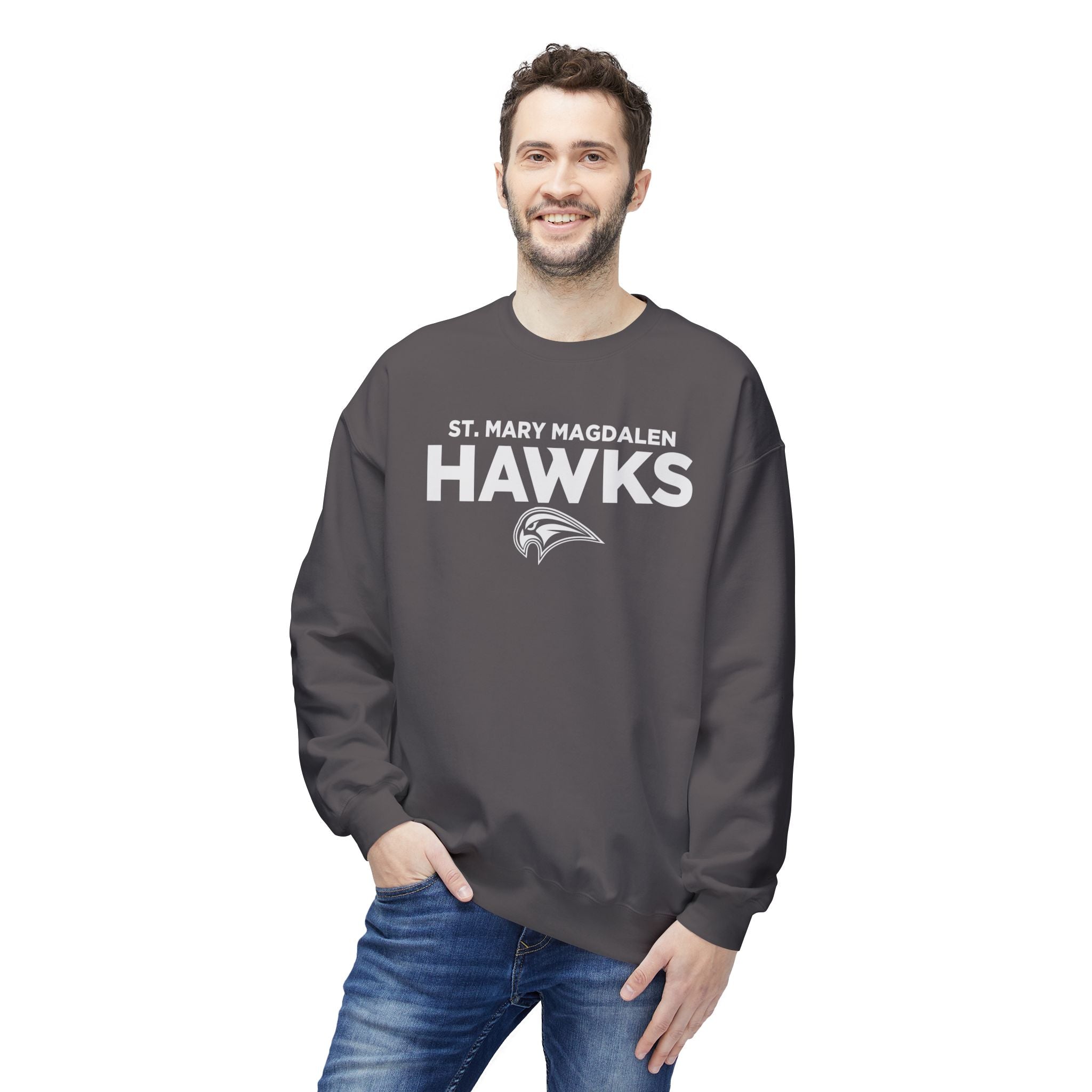 St. Mary Magdalen Hawks Crewneck Sweatshirt
