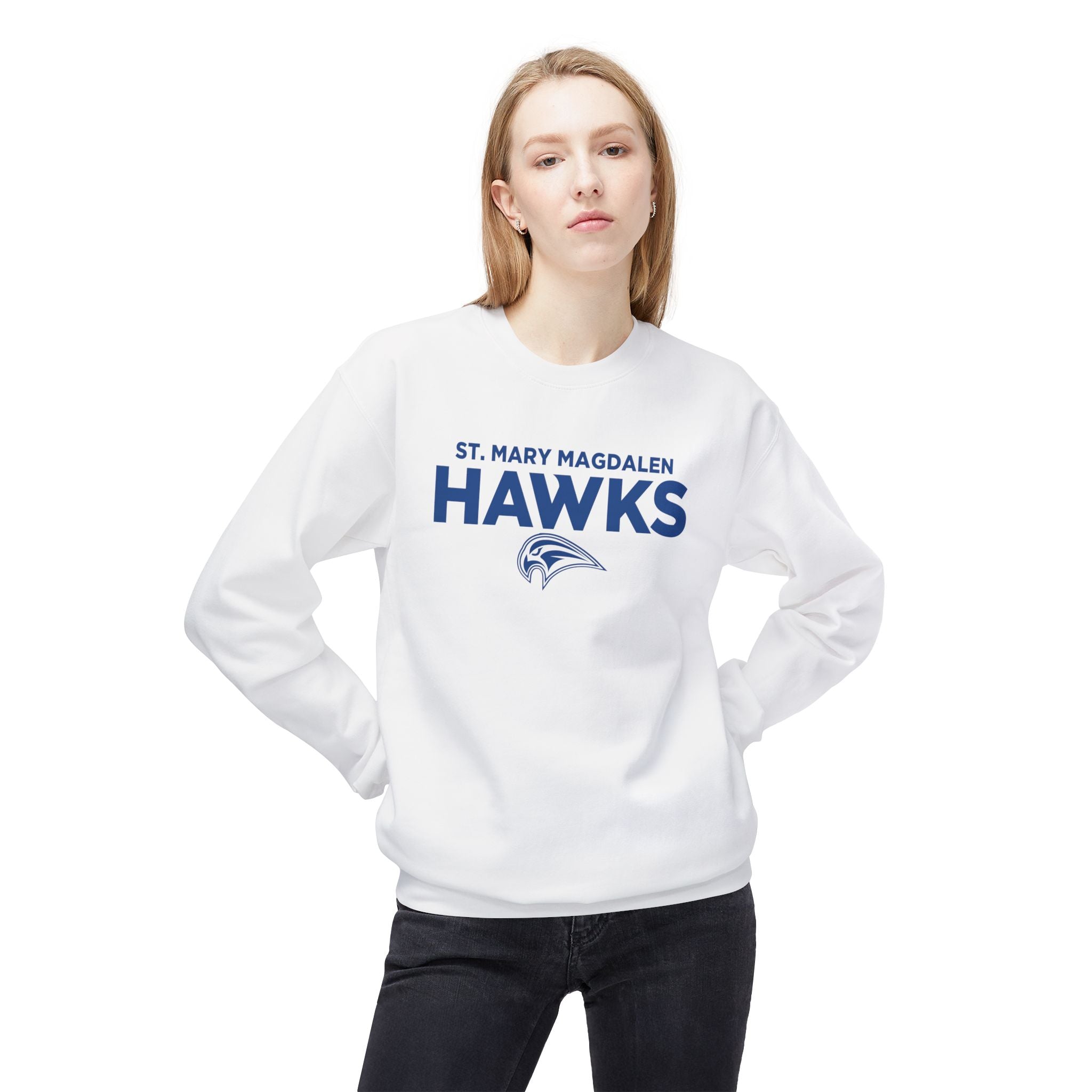 St. Mary Magdalen Hawks Crewneck Sweatshirt