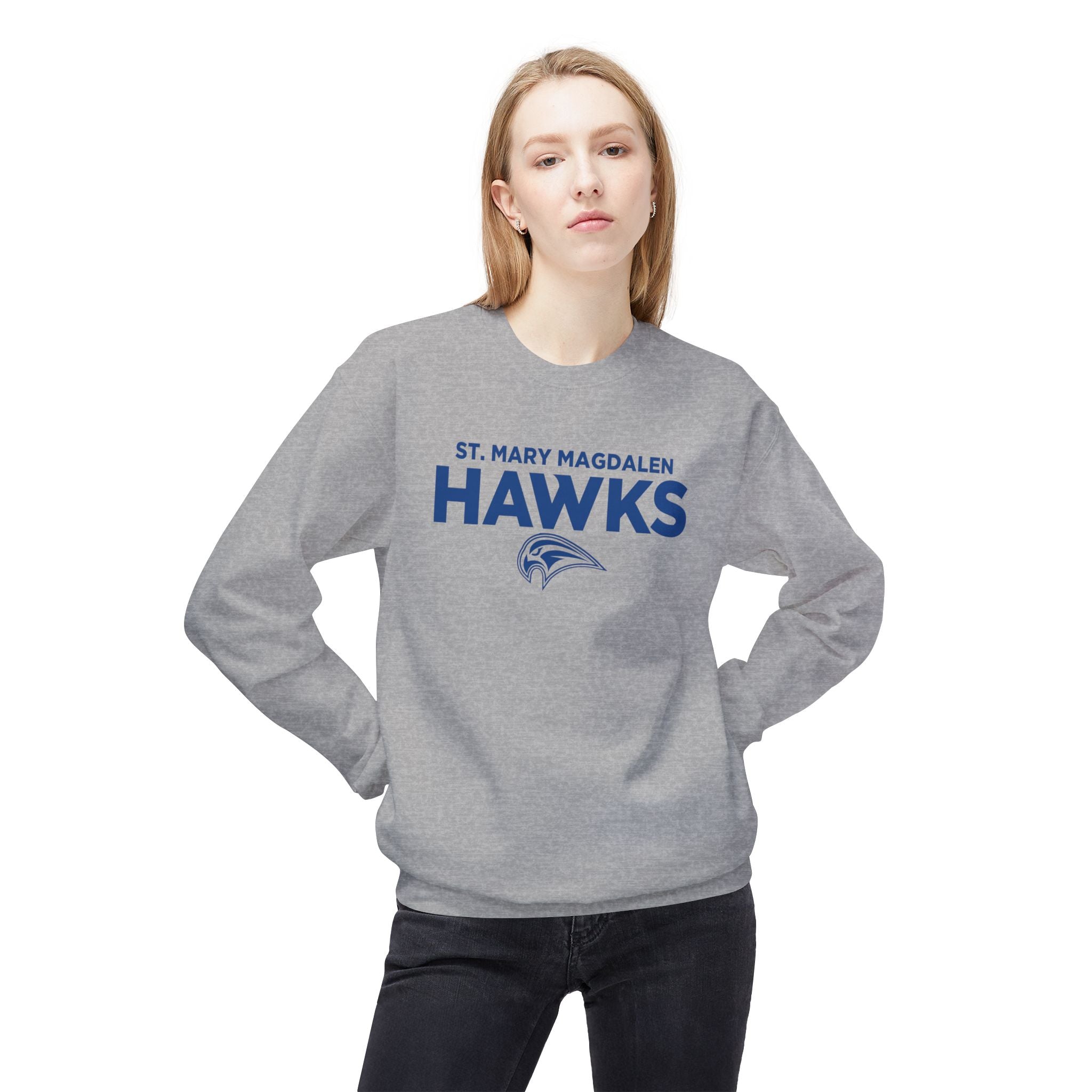 St. Mary Magdalen Hawks Crewneck Sweatshirt