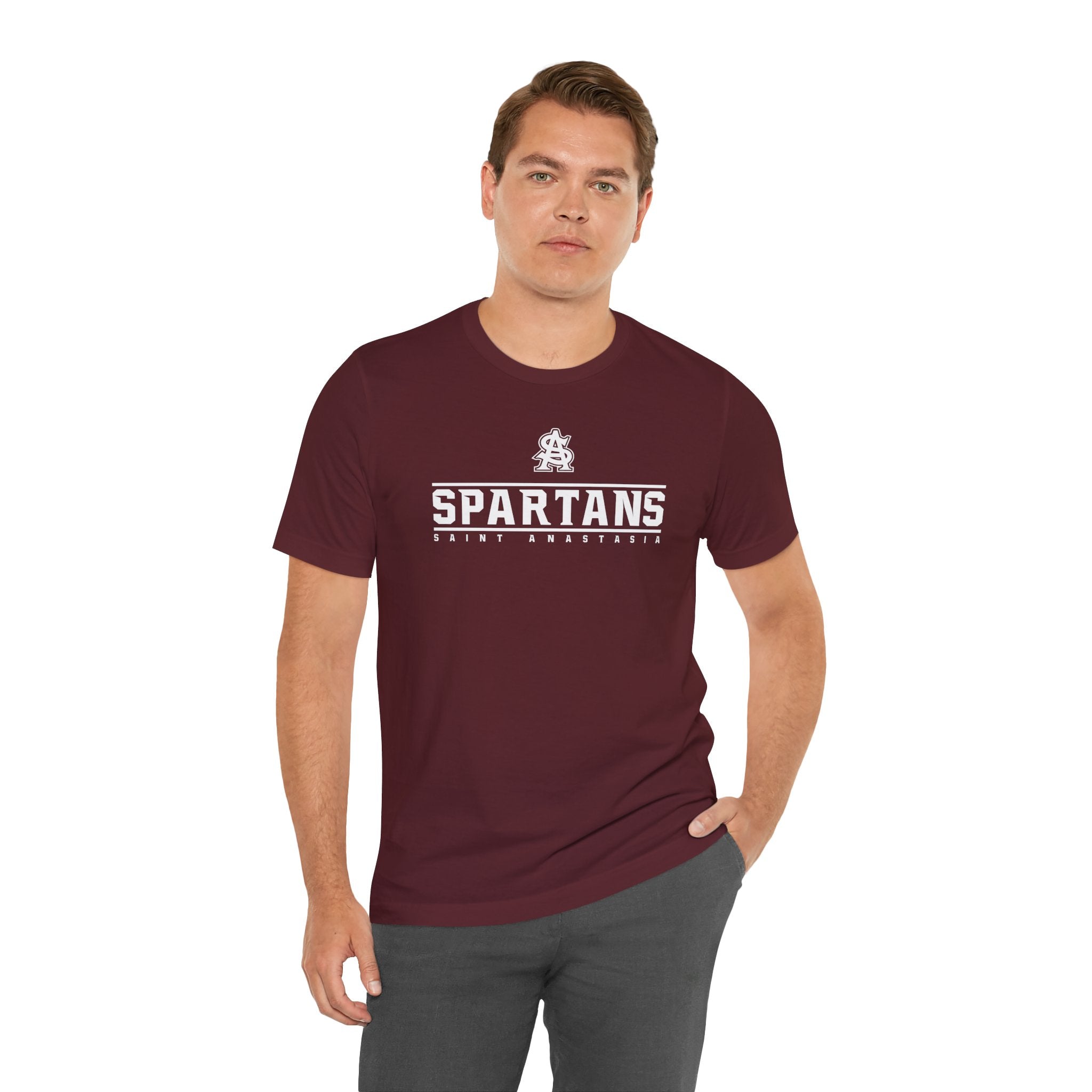 Saint Anastasia Spartans Tee - Spartan Nation