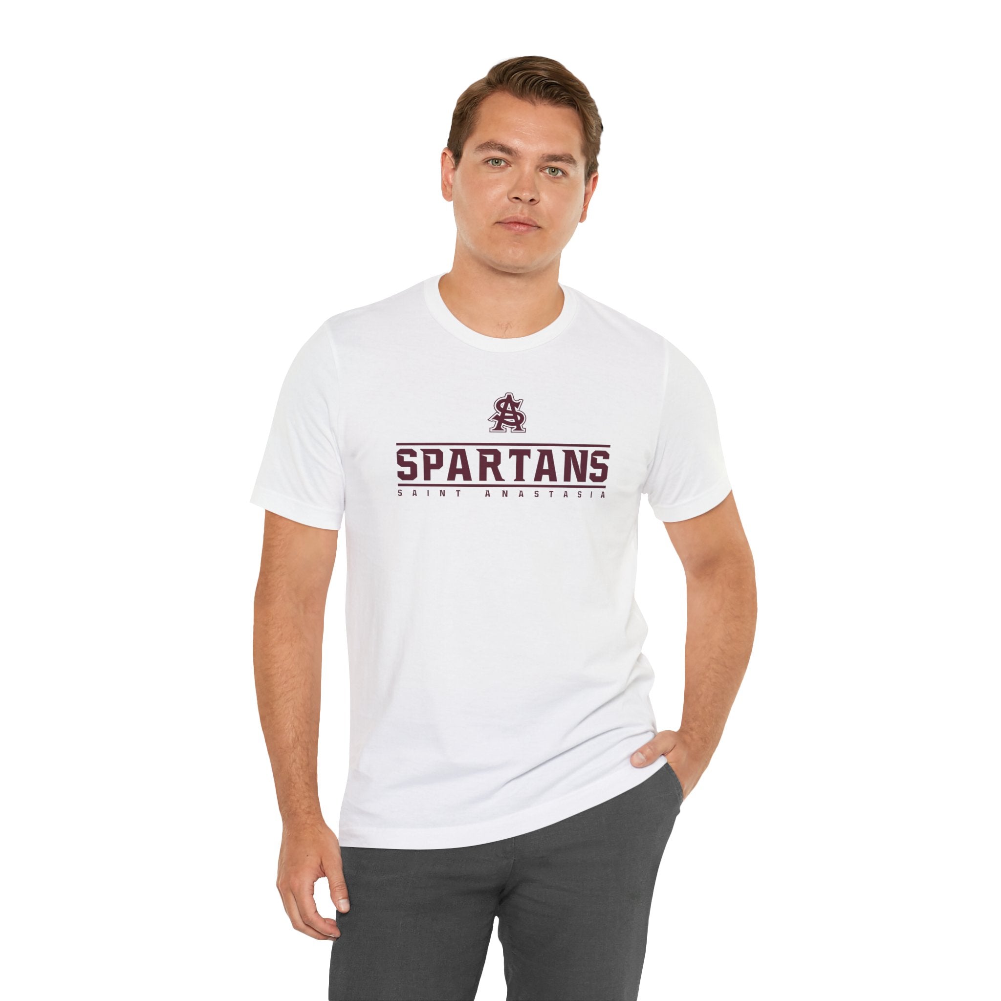 Saint Anastasia Spartans Tee - Spartan Nation