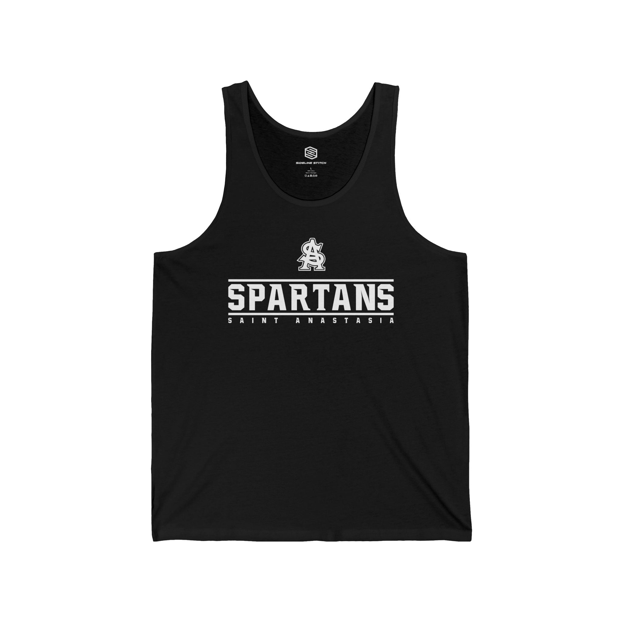 Saint Anastasia Spartans Unisex Jersey Tank - Spartan Nation