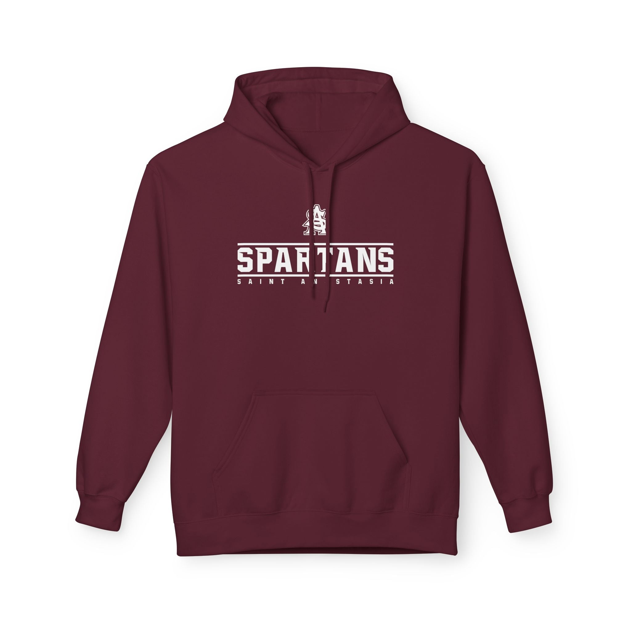 Saint Anastasia Spartans Unisex Fleece Hoodie – Spartan Nation