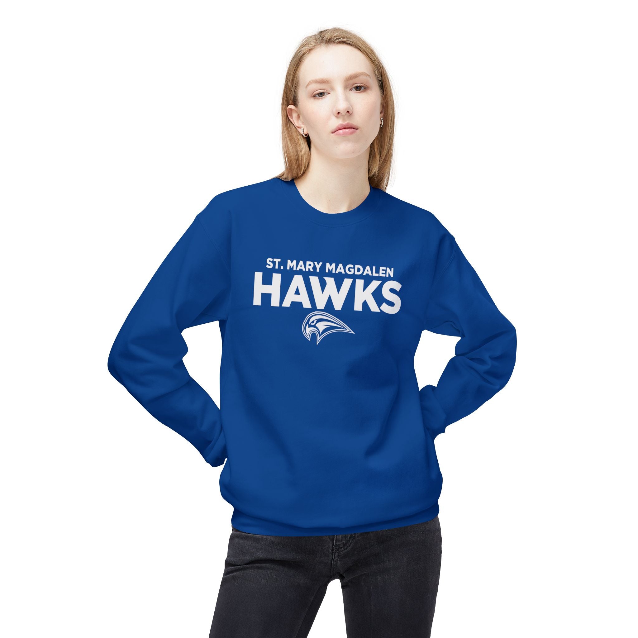 St. Mary Magdalen Hawks Crewneck Sweatshirt