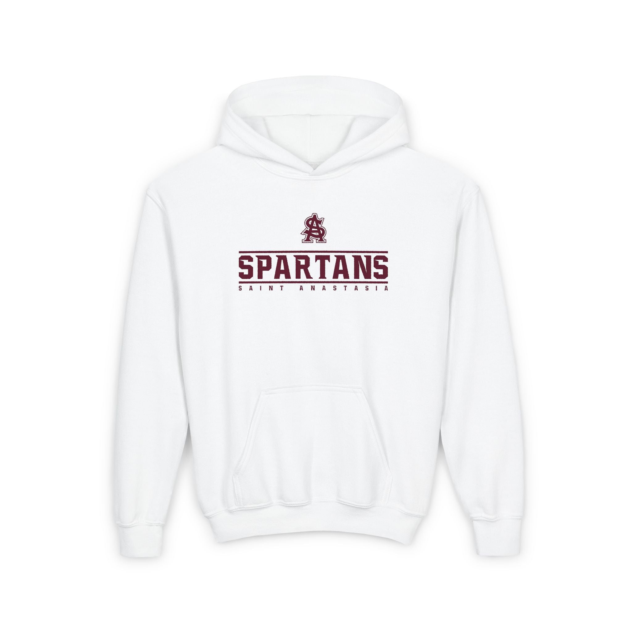 Youth Saint Anastasia Spartans Unisex Fleece Hoodie – Spartan Nation