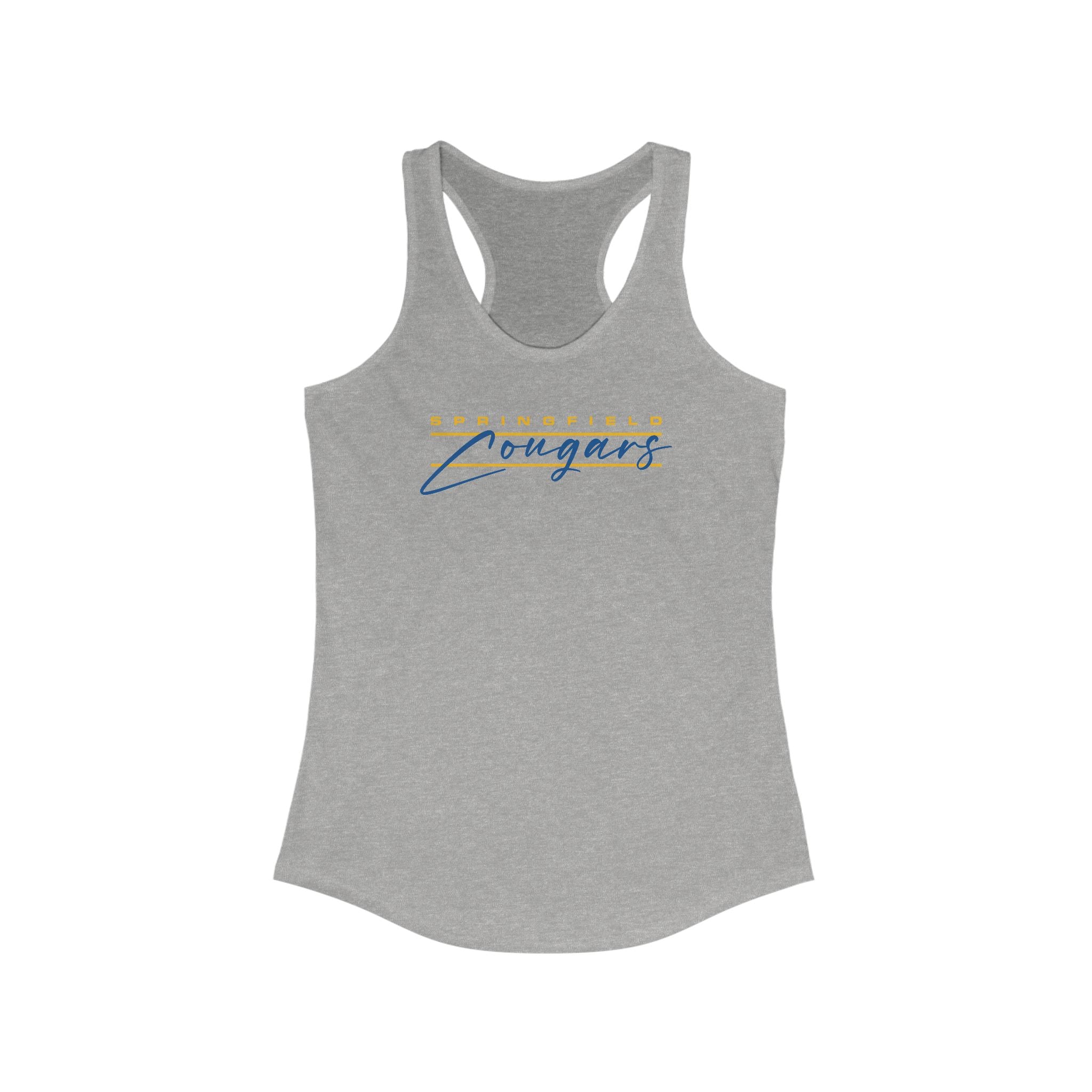 Springfield Cougars Women's Racerback Tank