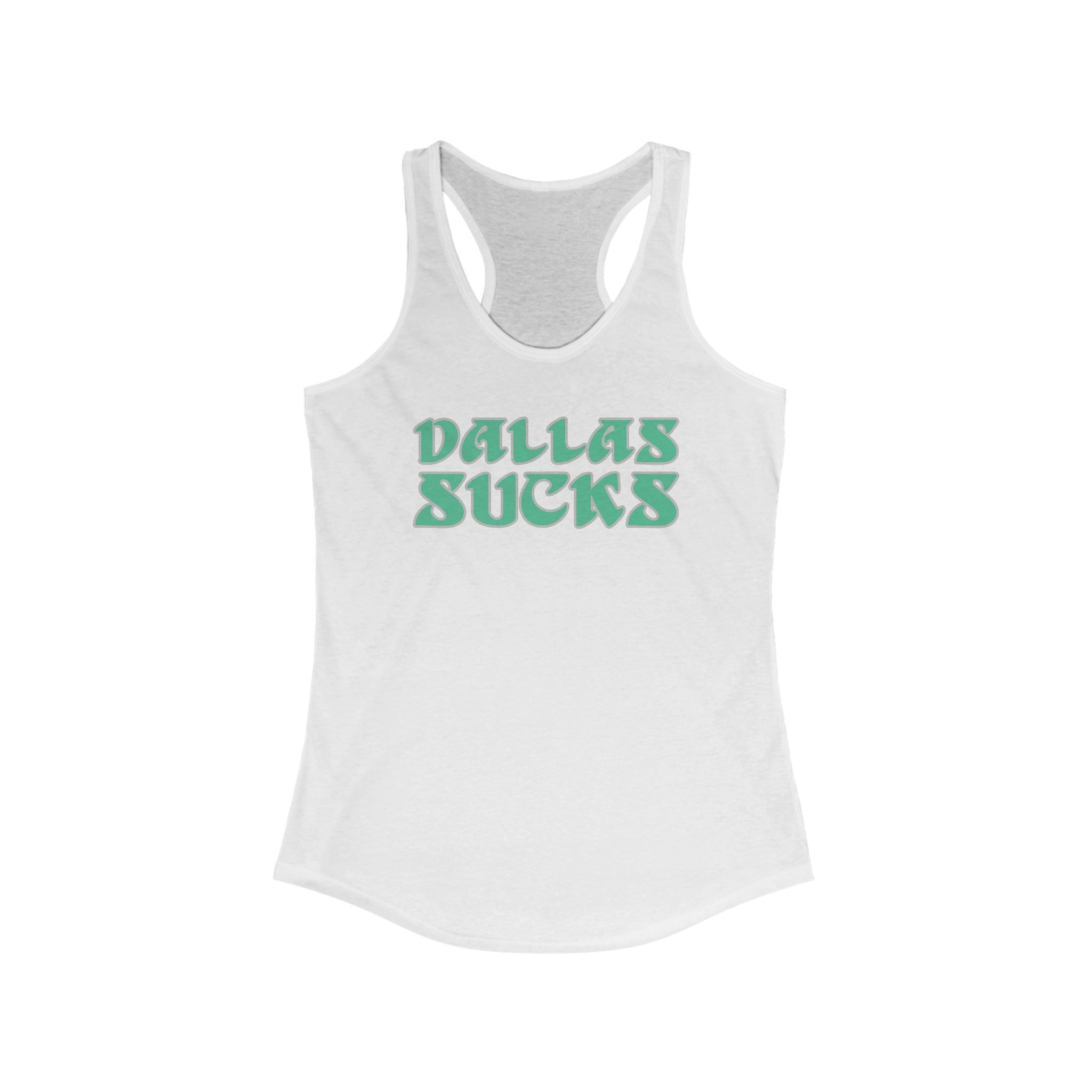 Dallas Sucks Women's Racerback Tank