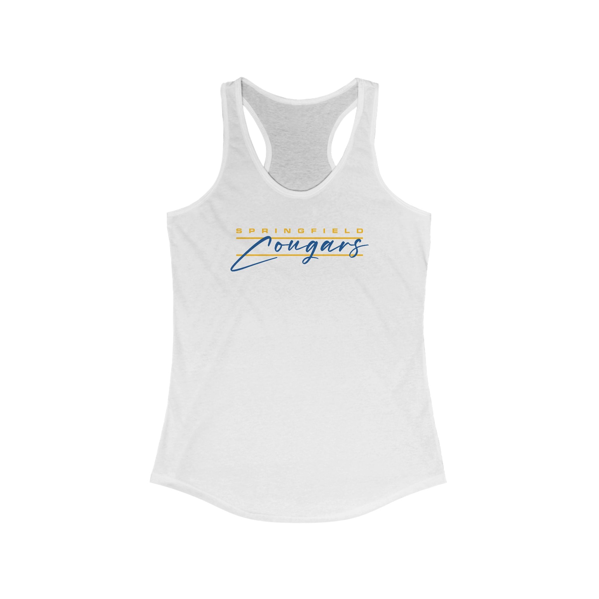 Springfield Cougars Women's Racerback Tank