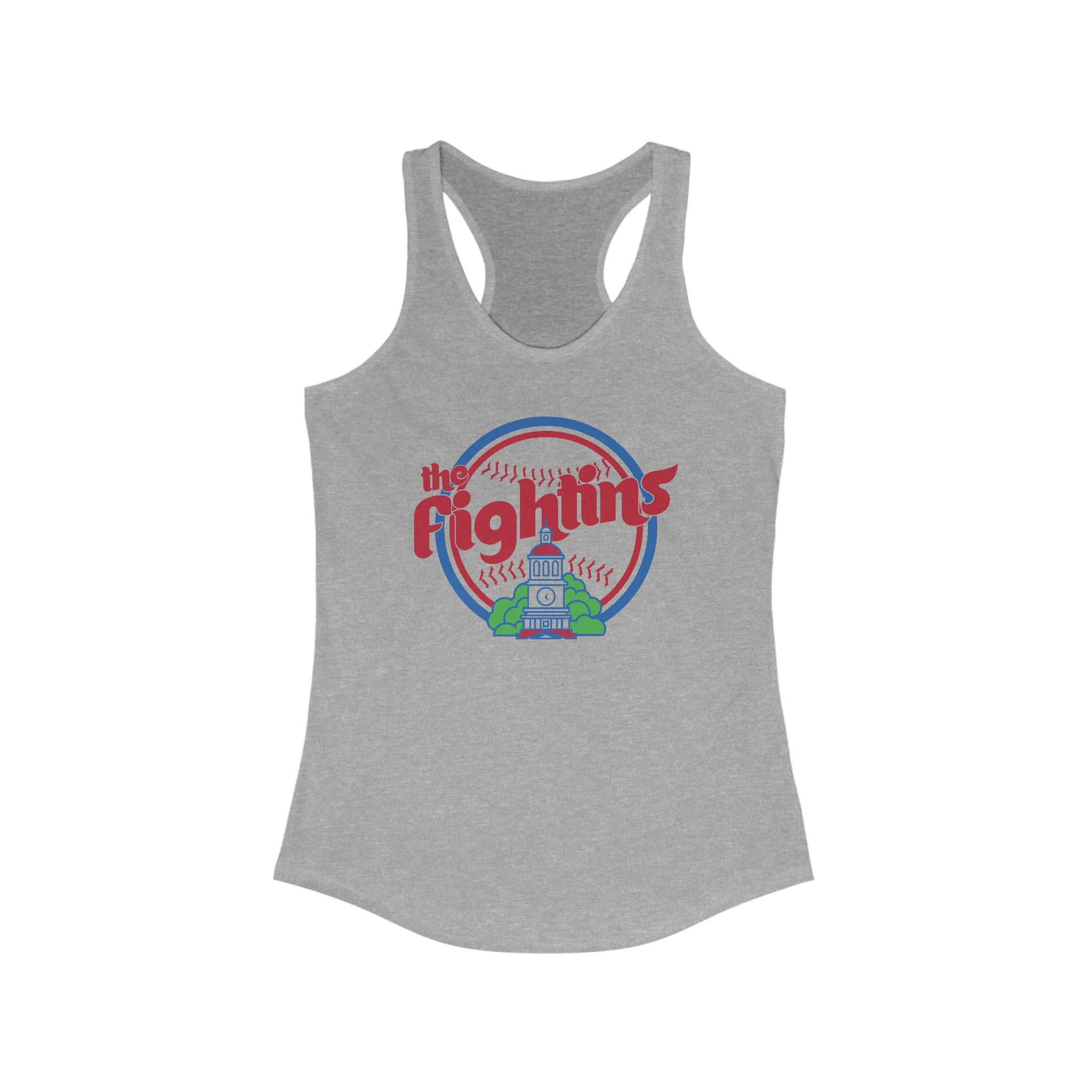 The Fightins Retro Womens Racerback Tank