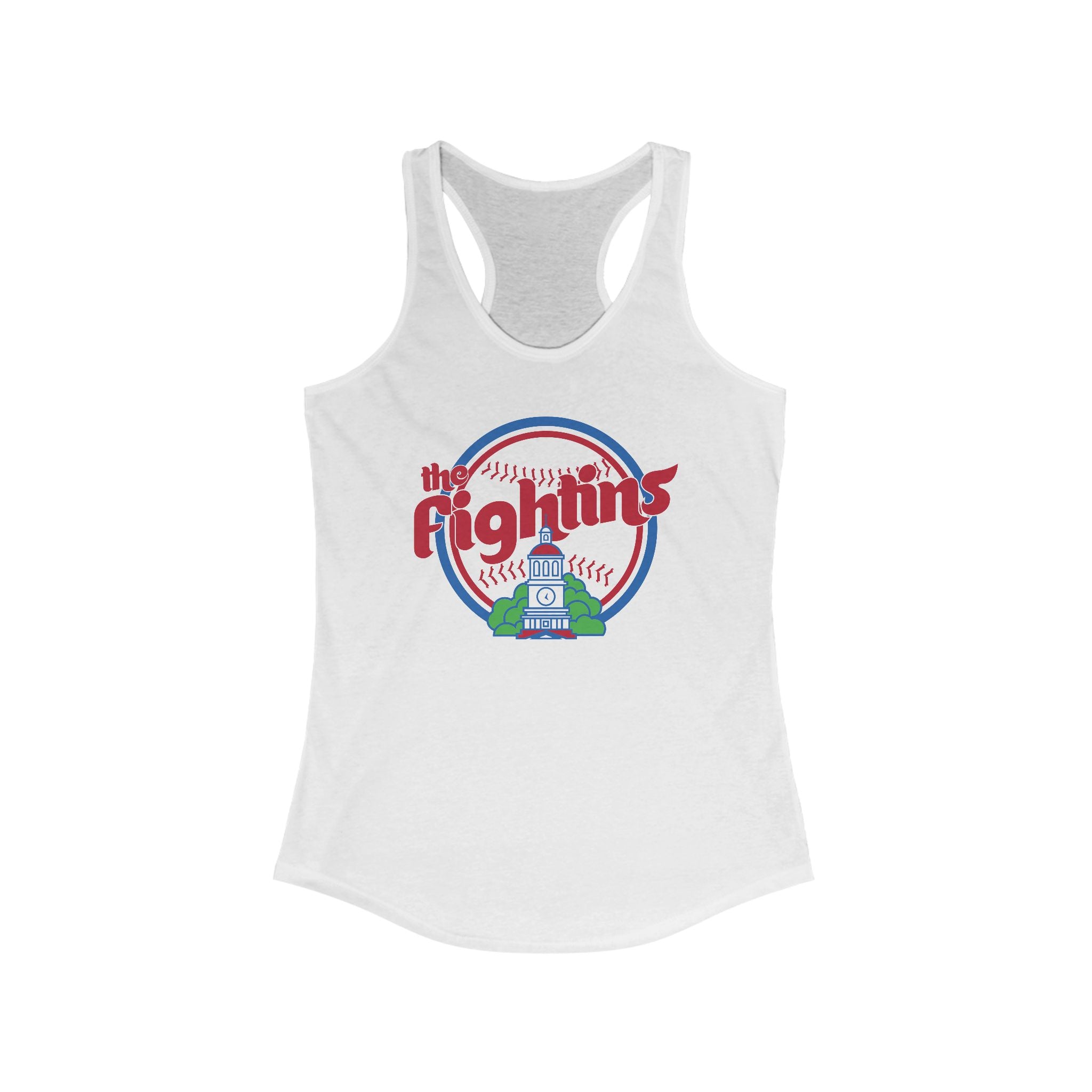 The Fightins Retro Womens Racerback Tank