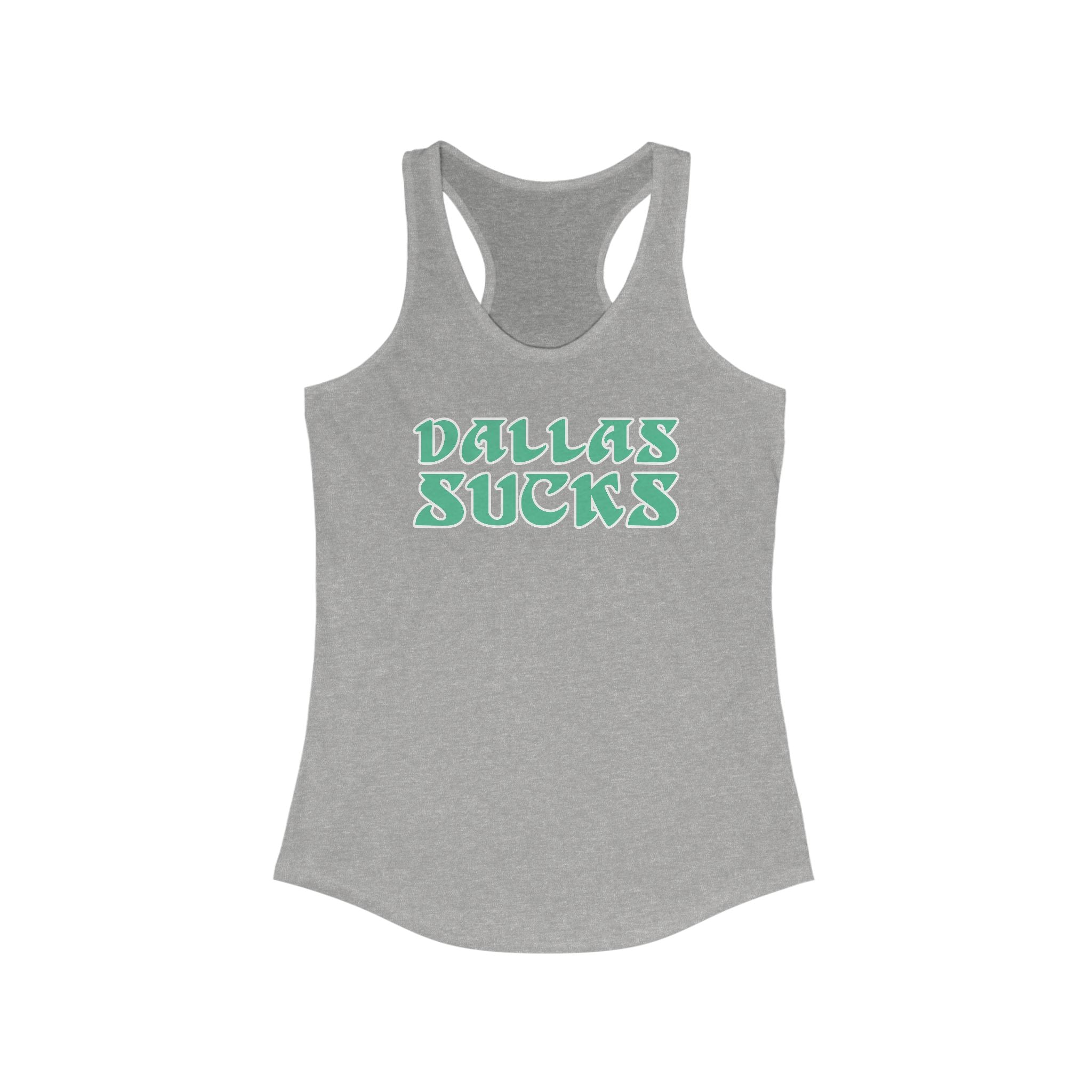 Dallas Sucks Women's Racerback Tank
