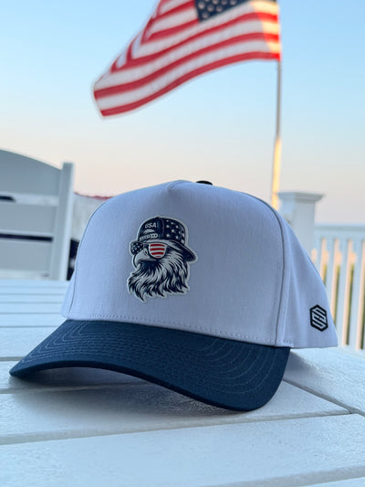The Party Eagle - White/Navy 215