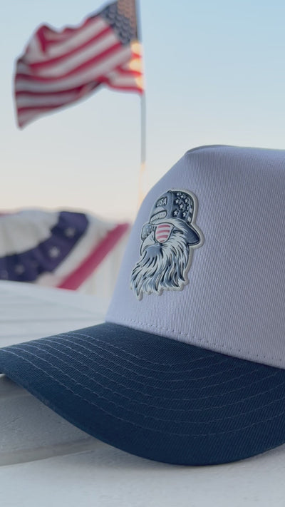 The Party Eagle - White/Navy 215